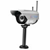 Picture of Fake Dummy Imitation CCTV Security Camera Dummy Dome Camera Solar Power LED Fake Camera Outdoor Indoor