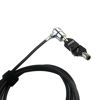 Picture of RUBAN Notebook Lock and Security Cable (PC/Laptop) Two Keys 6.2 Foot (Black) only fit Security Slot 1/4 * 1/8 in (7x3mm)