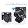 Picture of Lens Hood for Canon RF 28mm F 2.8 STM, Reversible Lens Shade Replace Canon EW-55 Lens Hood, Compatible with 55mm Filters and 55mm Lens Cap