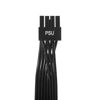 Picture of Certusfun PCIE Cable for Corsair, 65CM Male to Male 8 Pin to 6+2 Pin GPU Power Cable for Thermaltake, ARESGAME Modular Power Supply (25'') (Black 16AWG)