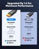 Picture of Capshi 8K USB C to DisplayPort 1.4 Cable 6FT (4K@144Hz, 2K@240Hz), Thunderbolt 4/3 to Display Port (DP) Cord for iPhone 15, MacBook Pro/Air 2023, iPad, Galaxy, Surface, XPS, 32.4Gbps (Black)