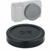 Picture of JJC LC-GR3 Metal Lens Cap for Ricoh GR III GR IIIx and GR II Camera, Ricoh GR III Lens Cap, Lens Cap for Ricoh GRIII GR IIIx GRII, Made of Premium Aluminium Alloy