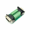 Picture of BUELEC DB9 Female and Male Connector in One Breakout Board,RS232/RS485/CAN/RS422 with DB9 Connector to Terminal Board Signal Module(2pcsDB9 Female/Male)