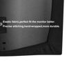 Picture of ALHBEJT Monitor Dust Cover 26, 27, 26-29 inch PC, Desktop and TV Stretchable Elastic Monitor Dust Cover (26-29 inch Black)