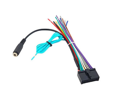 Picture of Wire Harness Replacement for Boss Car Radio 20 Pin BCP62 BE7ACP BV755B BV765B BV775B BV800ACP BV850ACP BV9351B BV9358B BV9358RC BV9384NV BV9386NV BVB9364RC BVCP9685A BVCP9685RC BVCP9700A BVNV9384RC