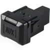 Picture of EVRBUL Aux Port Audio Adapter Input Jack Auxiliary Input Jack Assembly Compatible with Honda CR-V 2009-2011 Civic 2006-2011 Replace#: 39112-SMA-003 39112-SNA-A01