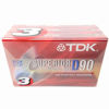 Picture of TDK D90 High Output 90 Minute IECI/Type I Cassette Tapes, Set of (3)