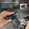 Picture of SMALLRIG A7CII A7CR Camera Viewfinder Eyecup, Viewfinder Eye Cup with Small Lanyard, Soft Silicone Material, Improving Shooting Stability, for Sony Alpha 7C II/Alpha 7CR - 4819