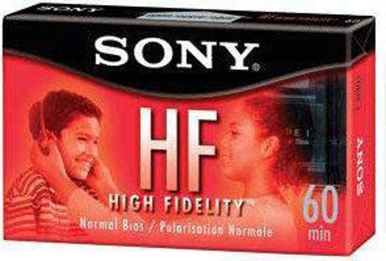 Picture of Sony HF 60Min Blank Cassette Tapes C-60HFL (Qty 4)