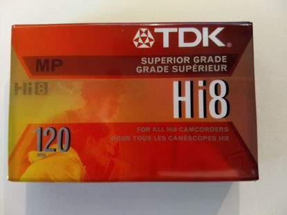 Picture of TDK HI8 120 MP Superior Grade Camcorder Tape