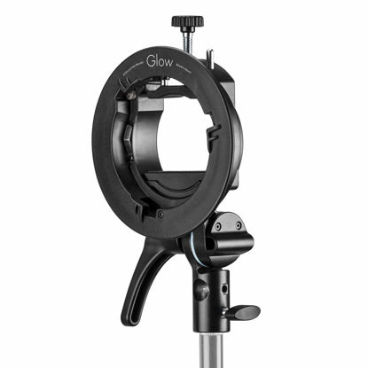 Picture of Glow S2 Round Flash S-Type Bowens Mount Bracket for Round Head Flashes (Godox S2)