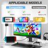 Picture of Portable for Nintendo Switch Dock, Replacement Official Switch TV Dock for Switch and Switch OLED, Travel Station with 4K HDMI LAN USB 3.0 Port and Type C Charging