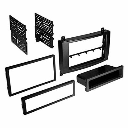 Picture of Carxtc Stereo Install Dash Kit Single and Double Din Fits Mercedes-Benz Sprinter 2007-2018