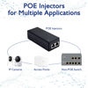 Picture of ThePoEstore Gigabit PoE Injector Adapter, PoE+ Injector 30W，48V Power Over Ethernet Plus Injector，10/100/1000Mbps IEEE 802.3af/at Compliant，Up to 100 M (325 Feet)