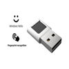 Picture of WANSUPYIN 2023 Metallic USB Fingerprint Reader for Windows 8/10/11 (Windows 10/11 Driver-Free), Security Key Biometric Scanner Sensor Dongle Module for Instant Acess, Password-Free Login