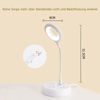 Picture of HVZUM White 2 PCS USB Connection Reading Lamp -Flexible LED Reading Lamp with Gooseneck -12-LEDs -Computer Lamp -Ideal for Travel for Laptop Notebook