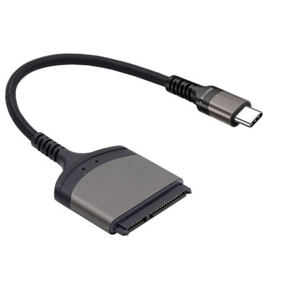 Picture of Cablecc 5Gbps USB-C Type-C to SATA 22 Pin Adapter Cable for 2.5" Hard Disk Driver SSD Laptop