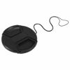 Picture of Haoge 95mm Center Pinch Snap On Front Lens Cap Cover with Cap Keeper for Canon Nikon Sony Fujifilm Sigma Tamron and Other 95mm Filter Thread Lens