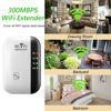 Picture of Fast WiFi Extender Signal Booster for Home, Long Range WiFi Repeater - Up to 5000 sq.ft Coverage, Easy Set Up WiFi Repeater Wireless Signal Booster with Ethernet Port for Indoor/Outdoor