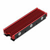 Picture of NVMe Heatsinks for M.2 2280mm SSD Double-Sided Cooling Design（red）