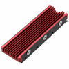 Picture of NVMe Heatsinks for M.2 2280mm SSD Double-Sided Cooling Design（red）