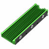 Picture of MHQJRH M.2 2280 SSD heatsink (green)