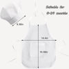 Picture of 2 PCS Baby Photography Props, Baby Chef Outfit for 6-24 Months, Chef Hat and Apron Photo Props Costume for Newborn Photoshoots Posing Photo Accessories (Boy)