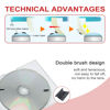 Picture of Nicer CD/VCD/DVD Player Cleaner Kit, Laser Lens Cleaning Disc with Double Brush Cleaning System, NS-1