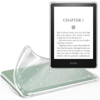 Picture of iDLEHANDS Clear Case for All-New Kindle Paperwhite 11th Gen 2021 & Signature Edition(6.8") - Lightweight, Scratch-Proof Silicone Back Cover, Clear