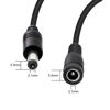 Picture of PNGKNYOCN 35cm DC Power Splitter Cable 5.5mm x 2.1mm DC Jack Plug 1 Female to 4 Male Splitter Cable,Y Splitter Adapter Wire,for CCTV Cameras DVR, LED Light Strip (2 Pack)