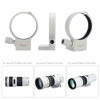 Picture of Lens Tripod Mount Ring, Mental Camera Lens Tripod Mount Collar Ring for Canon 70-200mm f/4L USM, 70-200mm F4/F4L is USM, EF 300mm f/4L USM, EF 400mm f/5.6L USM