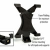 Picture of FendTek Universal Tablet Tripod Mount for iPad, iPad Air, Air 2,iPad Mini,Samsung Galaxy Tab, and Many More Tablets. Plus Microfiber Cleaning Cloth