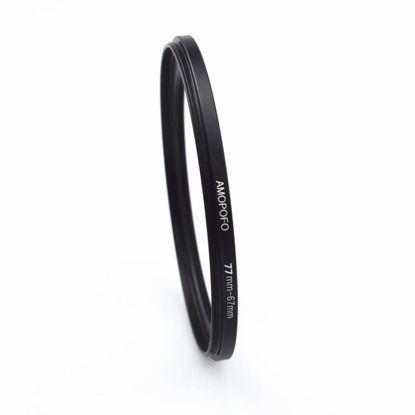 Picture of 77mm to 67mm /77mm-67mm Step-Down Ring Filter Adapter for All Brands UV,ND,CPL,Metal Step-Down Ring Adapter