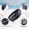 Picture of 77mm Camera Lens Hood Compatiable All with 77mm Brands Filter Thread Lenses,Made of CNC Aluminium Hollow Lens Hood.18-35mmf/3.5-4.5DIF-ED,AF18mmf 2.8D,28-300mmf/3.5-5.6GEDVR and EF300mmf/4LUSM Lens