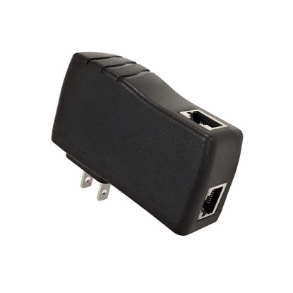 Picture of Poe Texas PoE Injector - Single Port Power Over Ethernet Passive PoE Adapter (UL Rated PoE Integrated Power)