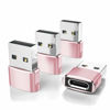 Picture of Elebase USB to USB C Adapter 4Pack,Type C Female to A Male Cable Converter for Apple Watch Ultra iWatch 10 9 8 SE,iPhone 12 14 15 16 Pro Max Plus,Airpods 4,iPad 8th 9th Air 4th 5 Mini 6th Generation