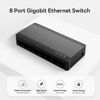 Picture of Tenda SG108, 8 Port Gigabit Switch, Unmanaged Home Ethernet Switch, Office Ethernet Splitter, Plug & Play, Plastic Case, Desktop/ Wall-Mount, Fanless Quiet, Limited Lifetime Protection