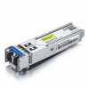 Picture of 10Gtek 1.25G SFP Transceiver 1000Base-LX, 1310nm SMF SingleMode Fiber Optic Module, up to 10 km, for Cisco GLC-LH-SMD, Meraki MA-SFP-1GB-LX10, Ubiquiti UniFi, Fortinet, Mikrotik, TP-Link TL-SM311LS