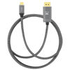 Picture of PAKLIMCN 32.4Gbps USB C to DisplayPort 8K Cable Bidirectional DisplayPort to USB C Cable 6 ft Support 4K 144Hz/2K 240Hz (Thunderbolt 4 to DisplayPort 1.4,) Braided- Works with iPhone 15 MacBook XPS