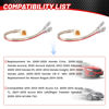 Picture of RED WOLF Car Dash Tweeter Speaker Wiring Harness Select for 2006-2020 Honda Civic Accord Odyssey, 2004-2020 Acura TL RDX Dashboard Audio Sound System Update Plug & Play 2PCS