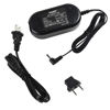 Picture of HQRP AC Adapter Charger Compatible With Canon CA-570 VIXIA HF G10 HF G20 HF G21 HF G30 HF S11 HF S20 HF S30 HF S200 HF S21 VIXIA HF M32 HV20 HV30 HV40 XA10 ZR80 ZR85 ZR90 Camcorder + Euro Plug Adapter