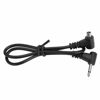 Picture of 2.5mm to Male Flash PC Sync Cable 12 Inch/30CM 3.5mm Plug to Male Flash Sync Cord