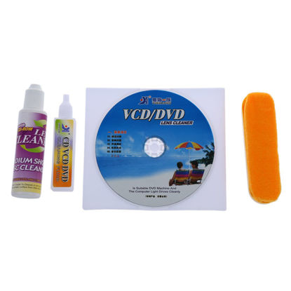 Picture of Luejnbogty 4 in 1 CD DVD ROM Player Maintenance Lens Cleaning Kit, As Picture Show, 013902