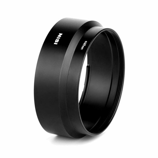 Picture of NiSi Ricoh GR IIIx Lens Adapter | Attach 49mm Circular Lens Filters to Ricoh GR IIIx | Durable Aluminum, 49mm Filter Thread, Replaces Ricoh GA-2 Adapter | Camera and Photography Accessories