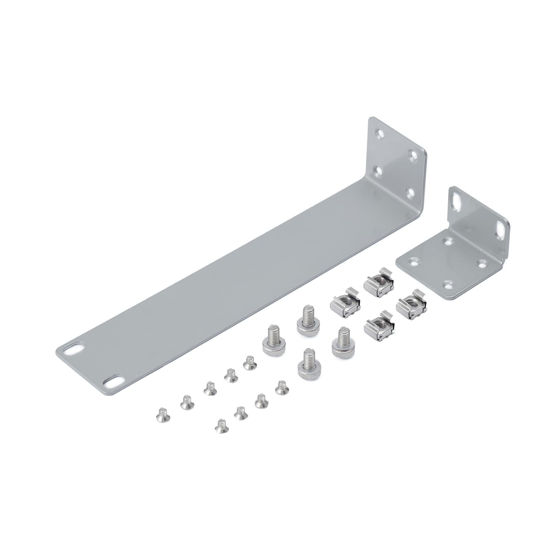 Picture of PhyinLan Rack Mount Kit for Ubiquiti Switch, 1U Rack Ears for EdgeSwitch ES-8-150W Switch 8 Port and for US-8-150W UniFi Switch 8 Port