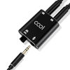 Picture of COOIDEA 3.5mm Stereo Audio Switcher（1 in 2 Out /2 in 1 Out） with 3.5mm Audio Cable, 2 Ports AUX Audio Speaker Selector for PC Phone Laptop Headphone