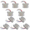 Picture of Jienk 10PCS DB25 to RJ45 Modular Adapter, RS232 DB25 to RJ45 Female Jack Ethernet Adapter(5×DB25 Male to RJ45, 5×DB25 Female to RJ45)