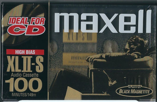 Picture of Maxell High Bias XLII-S 100 Minute Audio Cassette