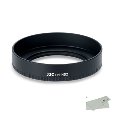 Picture of Lens Hood for Nikon NIKKOR Z 28mm f/2.8, Z 28mm f/2.8 (SE), Z 40mm f/2 Lens, Aluminium Alloy No Vignetting Lens Hood, Compatible with 52mm Filters and 52mm Lens Cap