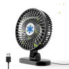 Picture of CC Store Small Desk Fan USB,Desktop Fan Portable Quiet Powerful,Table Fan with 3 Speed in Single Button,Plug in Power Fan, Adjustment Mini Fan for Desk Home Office Table Bedroom